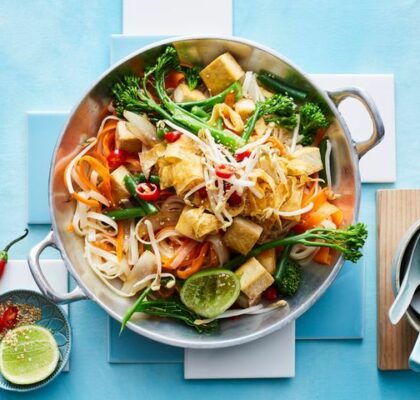 Pad thaï végétarien plus sain