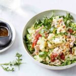 Salade de risoni au thon et aux herbes