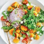 Salade de gnocchis au pesto crémeux et au potiron