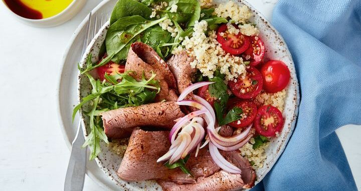 Salade de bœuf et de quinoa