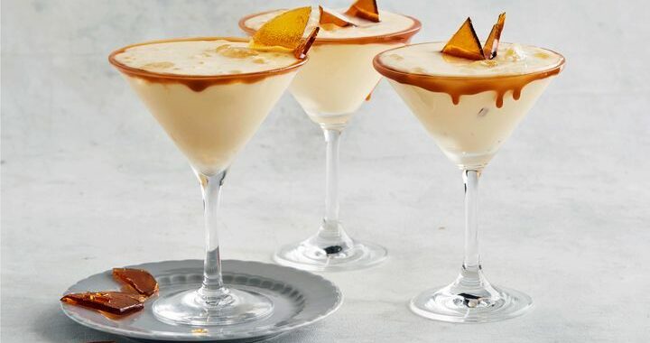 Crème brûlée cocktail