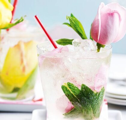 Cocktail à la rose