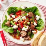 Salade d’agneau grecque