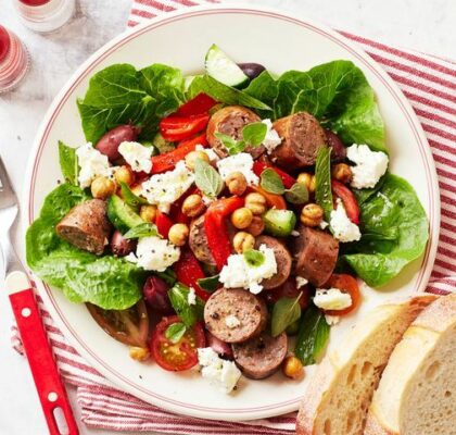 Salade d'agneau grecque