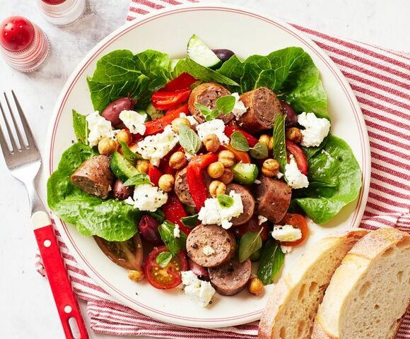 Salade d'agneau grecque
