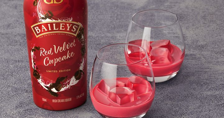 Baileys red velvet sur glace