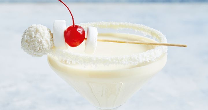 Martini blanc crémeux de Noël