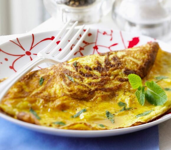 Omelette au curry