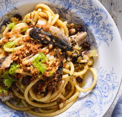 Bucatini with Sardines