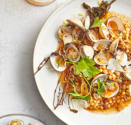 Fregola Sarda with Clams