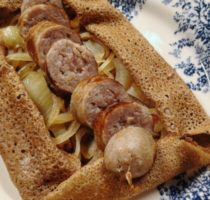 Breton-Style Sausage Galette