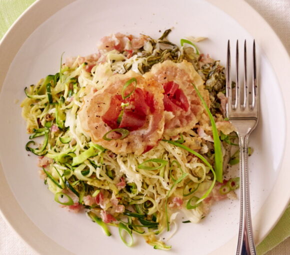 Sautéed Vegetables with Pancetta
